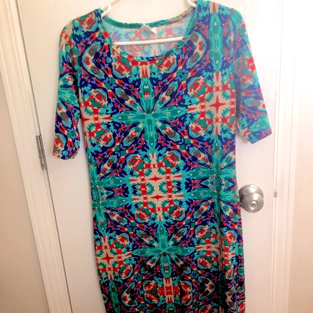 LulaRoe Julia Dress Size Medium